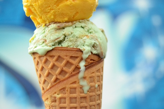 icecream in cone